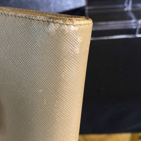 Prada Saffiano Compact Wallet W/Box and Authenticity Card - Picture 7 of 12